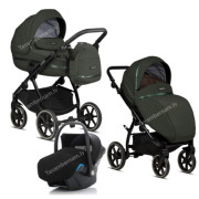 Tutis Uno 3 plus 3-1 144 Pistacchio bērnu rati trīs vienā